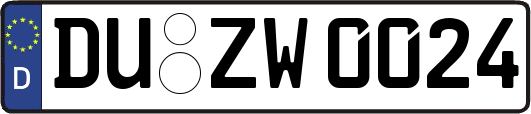 DU-ZW0024