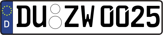 DU-ZW0025