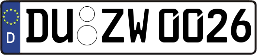 DU-ZW0026