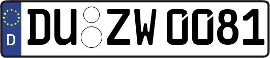 DU-ZW0081