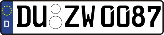 DU-ZW0087