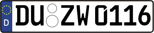 DU-ZW0116
