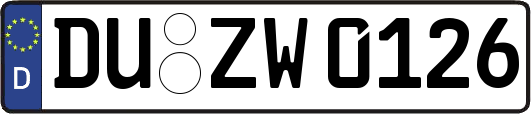 DU-ZW0126