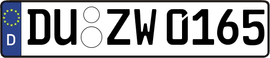 DU-ZW0165