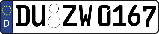 DU-ZW0167