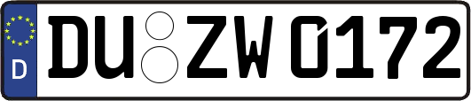 DU-ZW0172