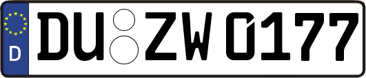 DU-ZW0177