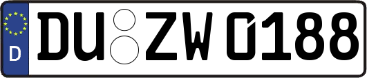 DU-ZW0188