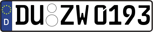 DU-ZW0193