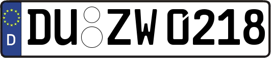 DU-ZW0218