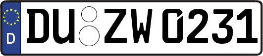 DU-ZW0231