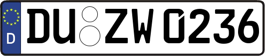 DU-ZW0236
