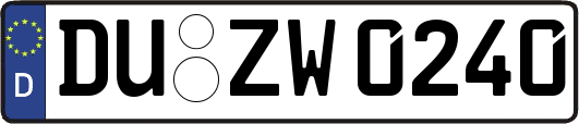 DU-ZW0240