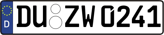 DU-ZW0241