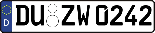 DU-ZW0242