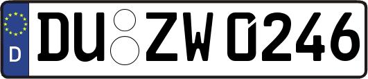 DU-ZW0246