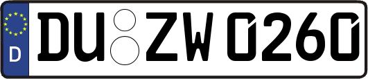 DU-ZW0260