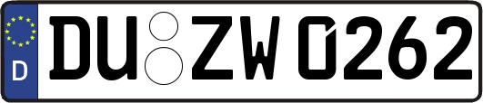 DU-ZW0262