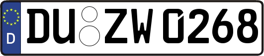 DU-ZW0268