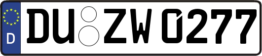 DU-ZW0277