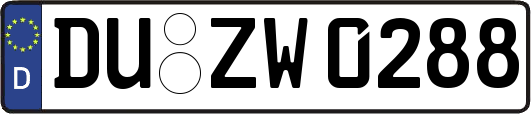 DU-ZW0288