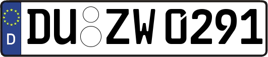 DU-ZW0291