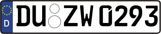 DU-ZW0293