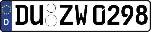 DU-ZW0298