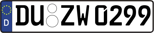 DU-ZW0299