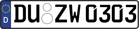 DU-ZW0303