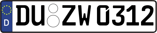 DU-ZW0312