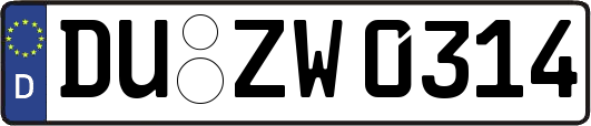 DU-ZW0314