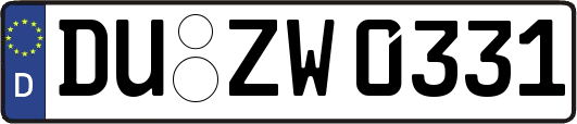 DU-ZW0331