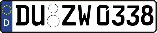 DU-ZW0338