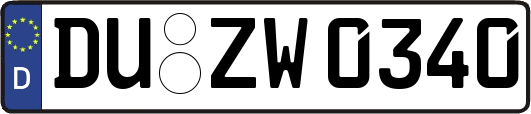 DU-ZW0340