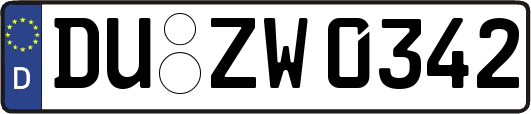 DU-ZW0342