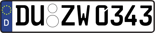 DU-ZW0343