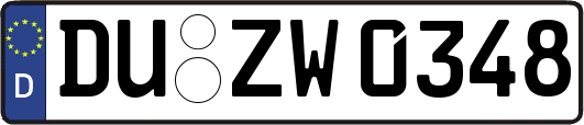 DU-ZW0348