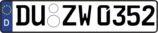DU-ZW0352