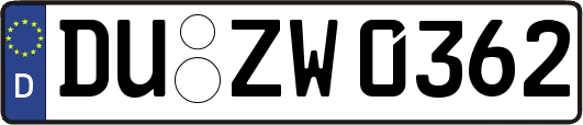 DU-ZW0362