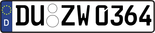 DU-ZW0364