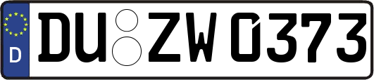 DU-ZW0373