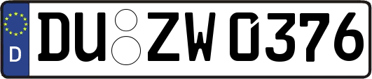 DU-ZW0376