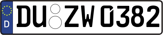 DU-ZW0382