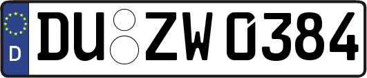 DU-ZW0384