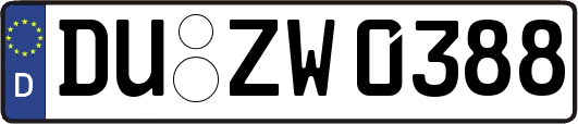 DU-ZW0388
