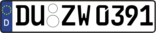 DU-ZW0391