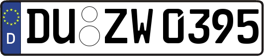 DU-ZW0395