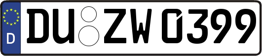 DU-ZW0399