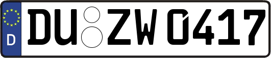 DU-ZW0417